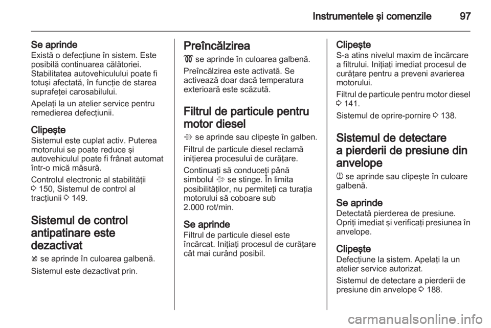 OPEL MERIVA 2012  Manual de utilizare (in Romanian) 