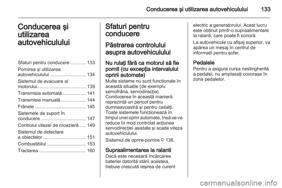 OPEL MERIVA 2012.5  Manual de utilizare (in Romanian) 