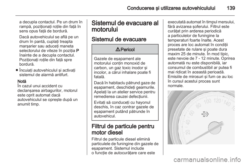 OPEL MERIVA 2012.5  Manual de utilizare (in Romanian) 