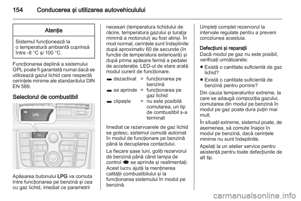 OPEL MERIVA 2012.5  Manual de utilizare (in Romanian) 