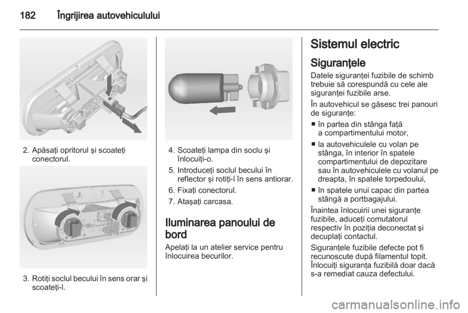 OPEL MERIVA 2012.5  Manual de utilizare (in Romanian) 