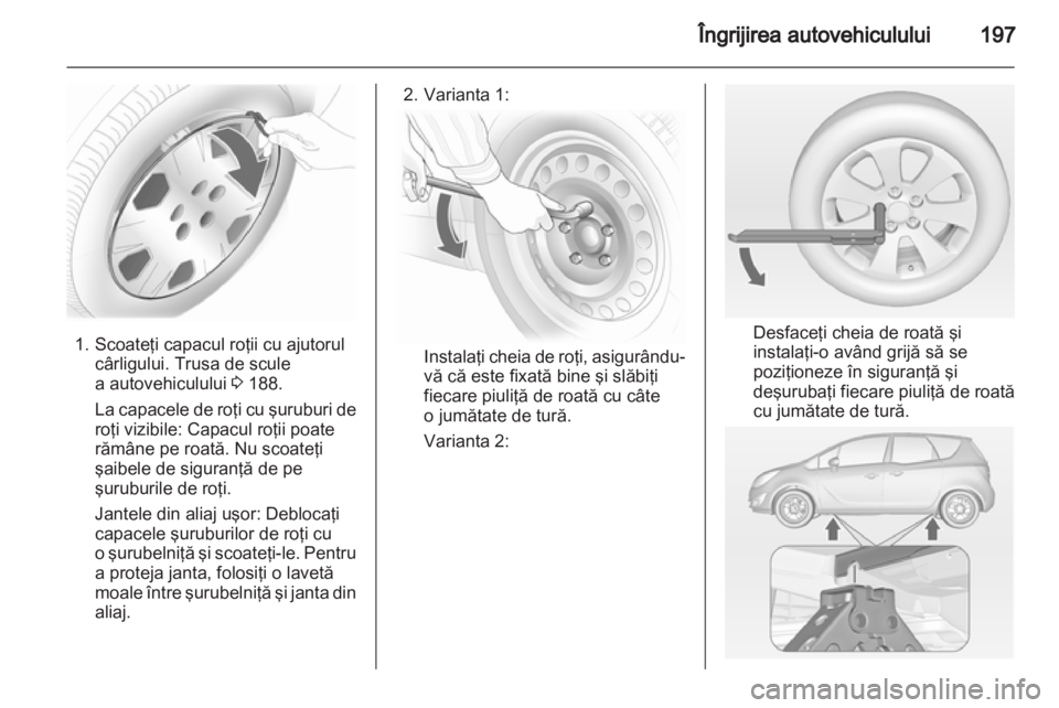 OPEL MERIVA 2012.5  Manual de utilizare (in Romanian) 