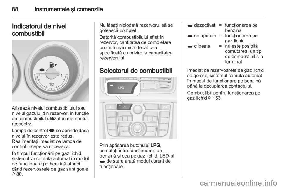 OPEL MERIVA 2012.5  Manual de utilizare (in Romanian) 
