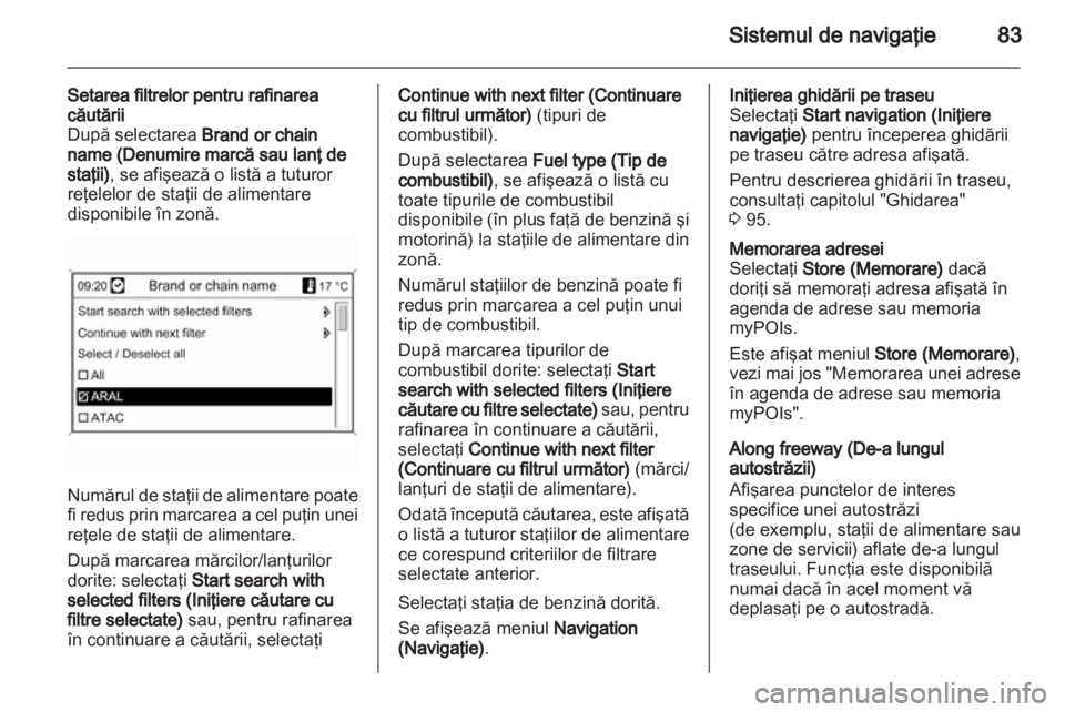 OPEL MERIVA 2013  Manual pentru sistemul Infotainment (in Romanian) 