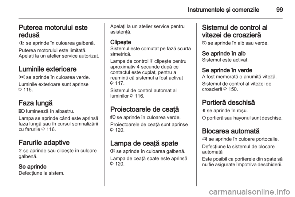 OPEL MERIVA 2013  Manual de utilizare (in Romanian) 