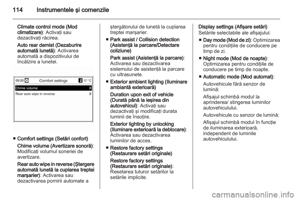 OPEL MERIVA 2013  Manual de utilizare (in Romanian) 