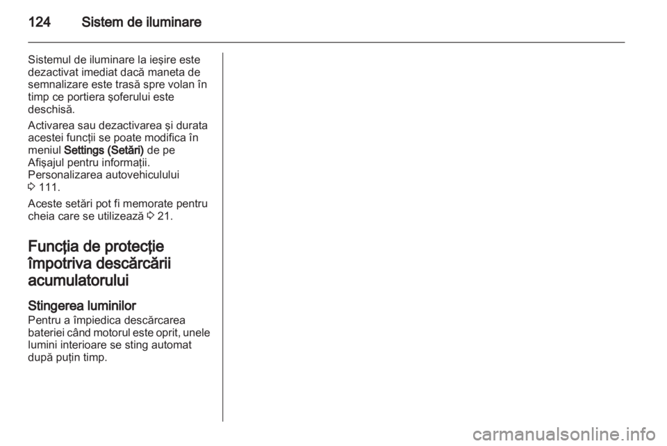 OPEL MERIVA 2013  Manual de utilizare (in Romanian) 