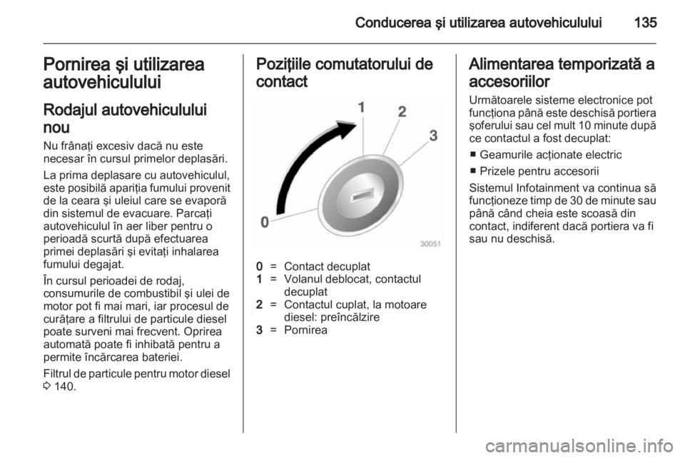 OPEL MERIVA 2013  Manual de utilizare (in Romanian) 
