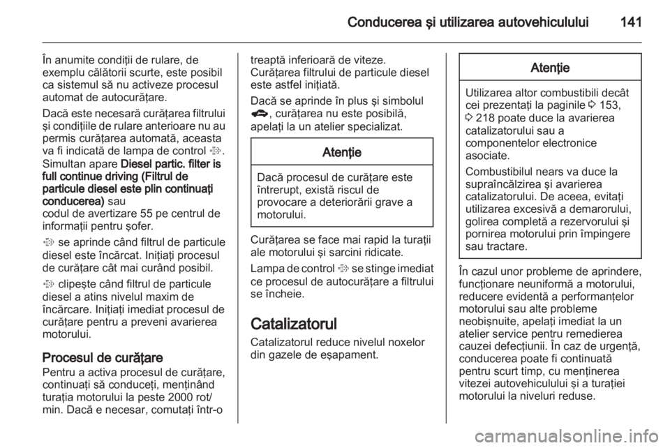 OPEL MERIVA 2013  Manual de utilizare (in Romanian) 