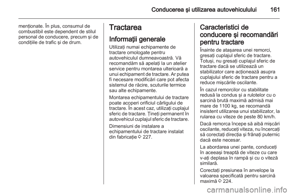OPEL MERIVA 2013  Manual de utilizare (in Romanian) 