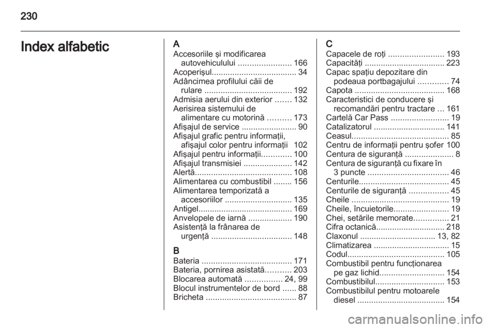 OPEL MERIVA 2013  Manual de utilizare (in Romanian) 