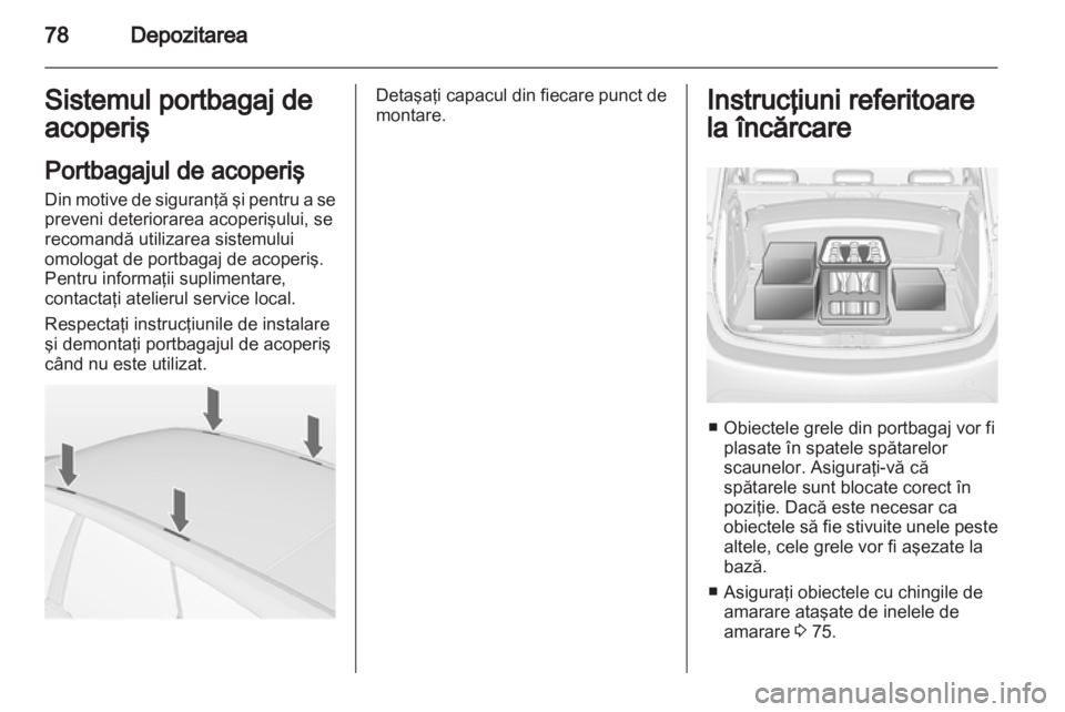 OPEL MERIVA 2013  Manual de utilizare (in Romanian) 