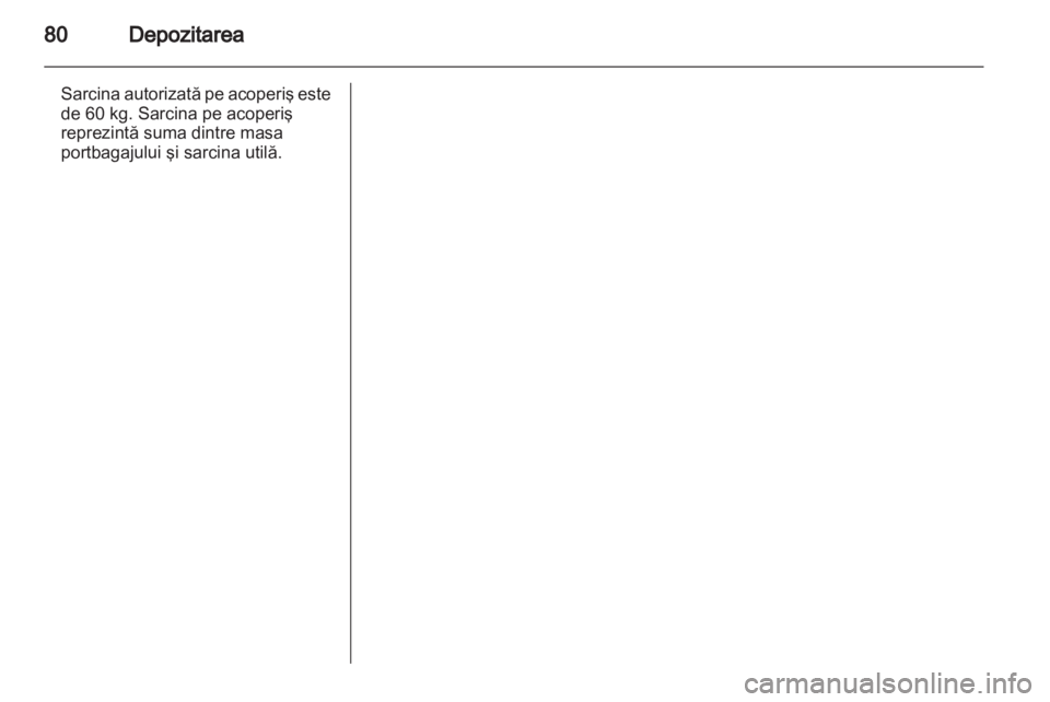 OPEL MERIVA 2013  Manual de utilizare (in Romanian) 