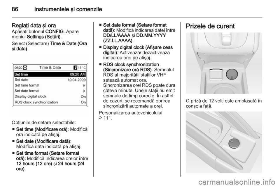 OPEL MERIVA 2013  Manual de utilizare (in Romanian) 