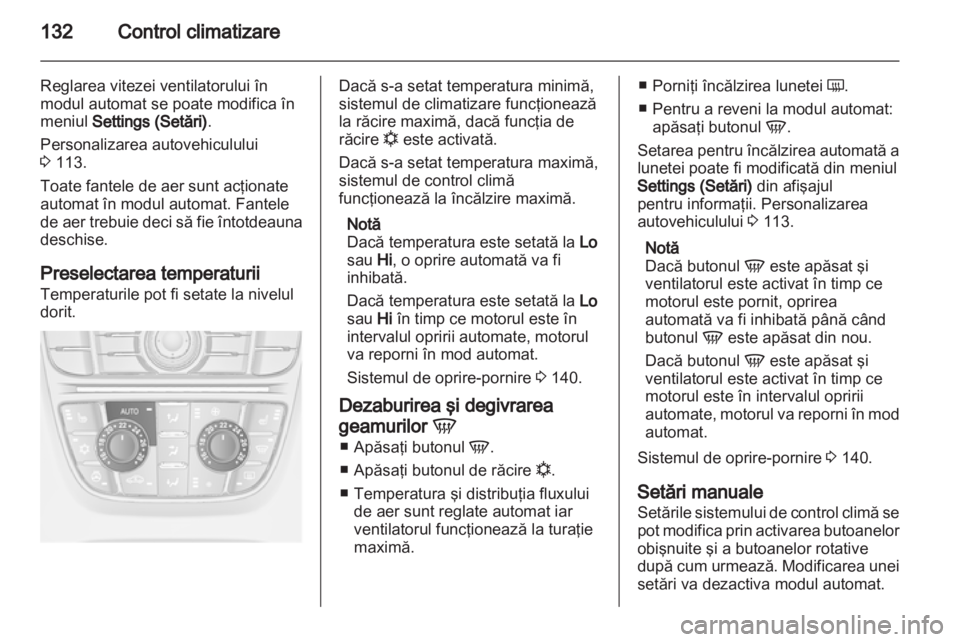 OPEL MERIVA 2013.5  Manual de utilizare (in Romanian) 