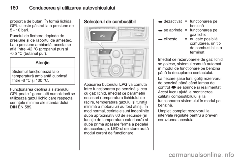 OPEL MERIVA 2013.5  Manual de utilizare (in Romanian) 