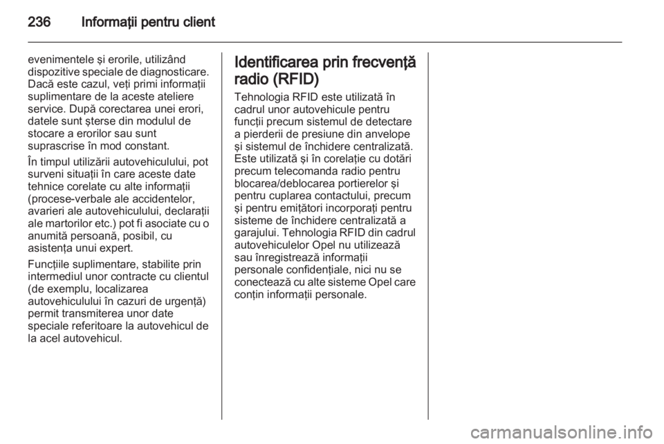OPEL MERIVA 2013.5  Manual de utilizare (in Romanian) 