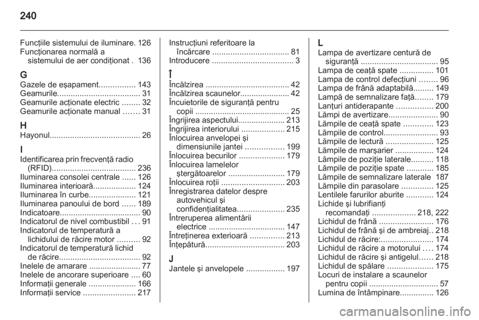 OPEL MERIVA 2013.5  Manual de utilizare (in Romanian) 