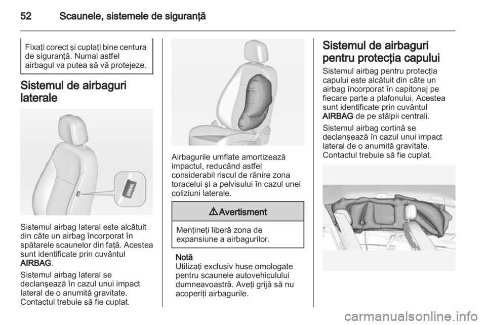 OPEL MERIVA 2013.5  Manual de utilizare (in Romanian) 