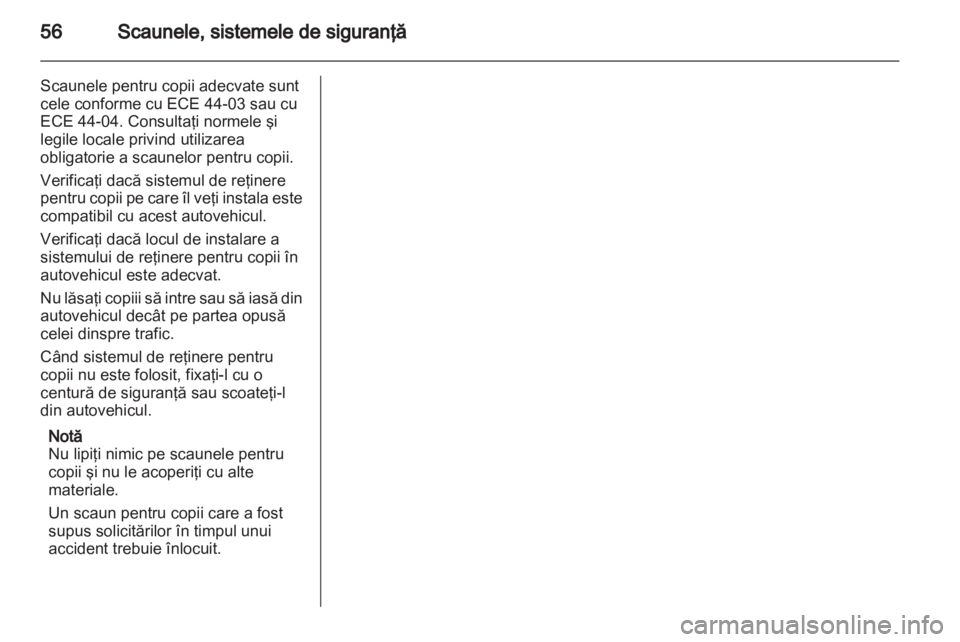 OPEL MERIVA 2013.5  Manual de utilizare (in Romanian) 