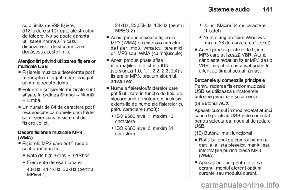 OPEL MOKKA 2013  Manual pentru sistemul Infotainment (in Romanian) 