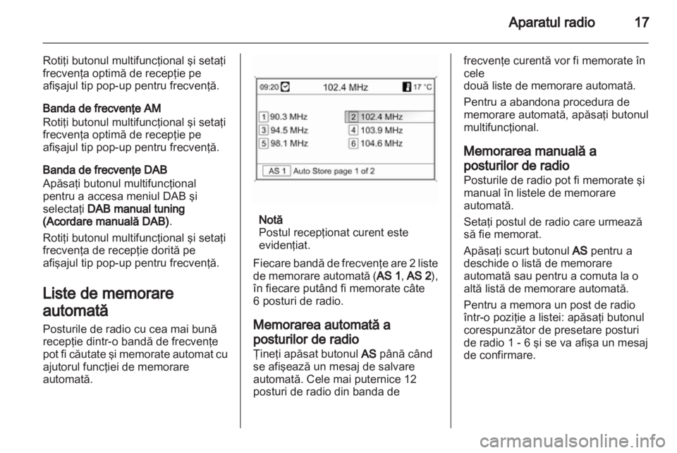 OPEL MOKKA 2013  Manual pentru sistemul Infotainment (in Romanian) 