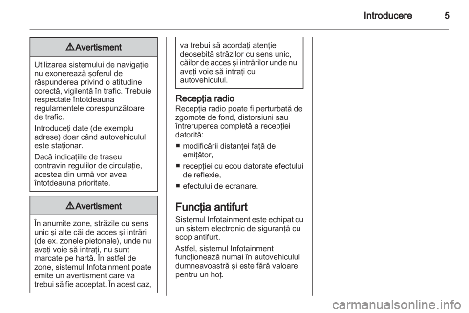 OPEL MOKKA 2013  Manual pentru sistemul Infotainment (in Romanian) 