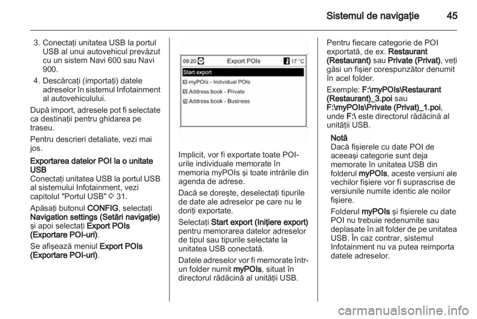 OPEL MOKKA 2013  Manual pentru sistemul Infotainment (in Romanian) 