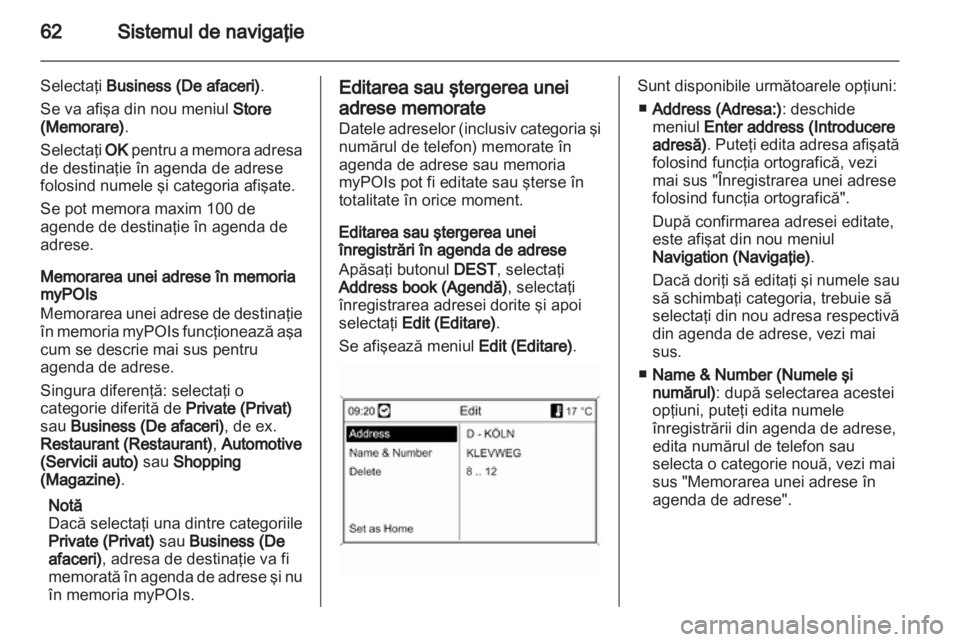OPEL MOKKA 2013  Manual pentru sistemul Infotainment (in Romanian) 