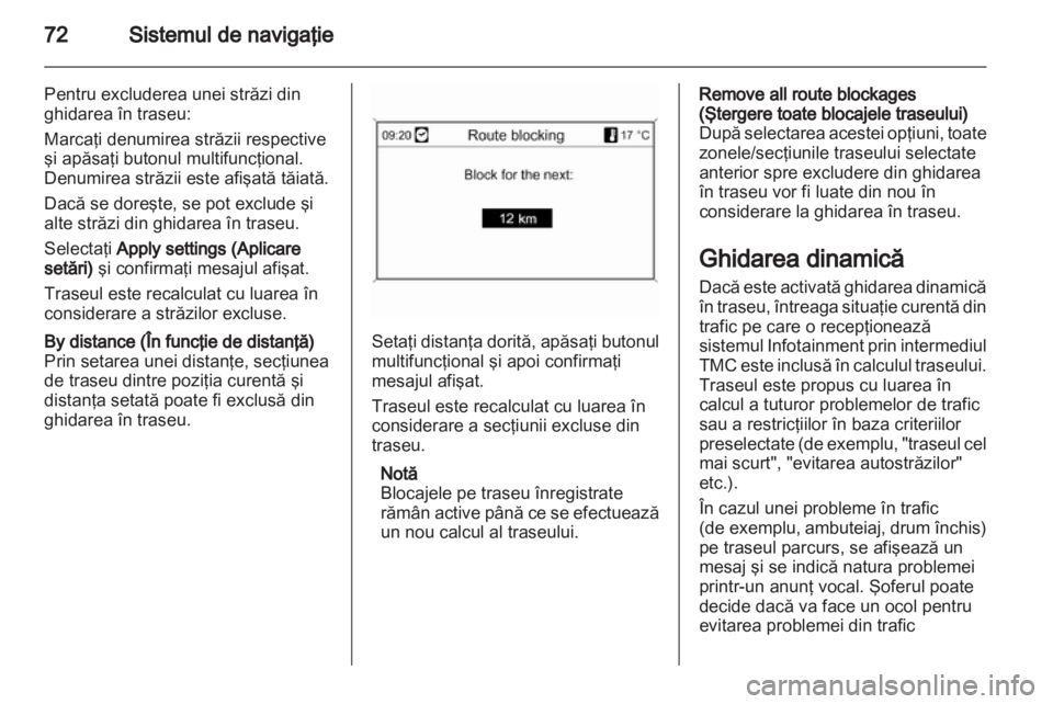 OPEL MOKKA 2013  Manual pentru sistemul Infotainment (in Romanian) 
