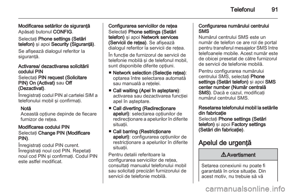 OPEL MOKKA 2013  Manual pentru sistemul Infotainment (in Romanian) 