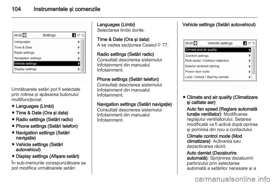 OPEL MOKKA 2013  Manual de utilizare (in Romanian) 
