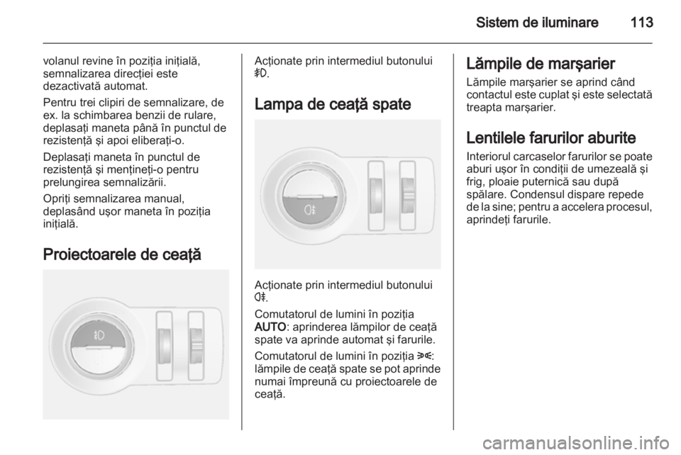 OPEL MOKKA 2013  Manual de utilizare (in Romanian) 