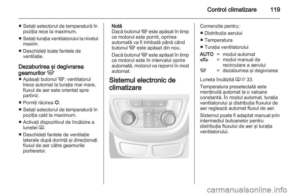 OPEL MOKKA 2013  Manual de utilizare (in Romanian) 
