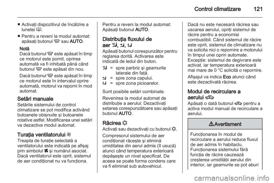 OPEL MOKKA 2013  Manual de utilizare (in Romanian) 