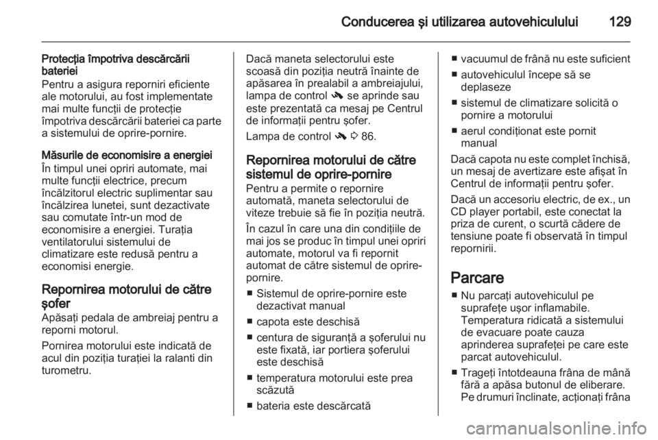 OPEL MOKKA 2013  Manual de utilizare (in Romanian) 
