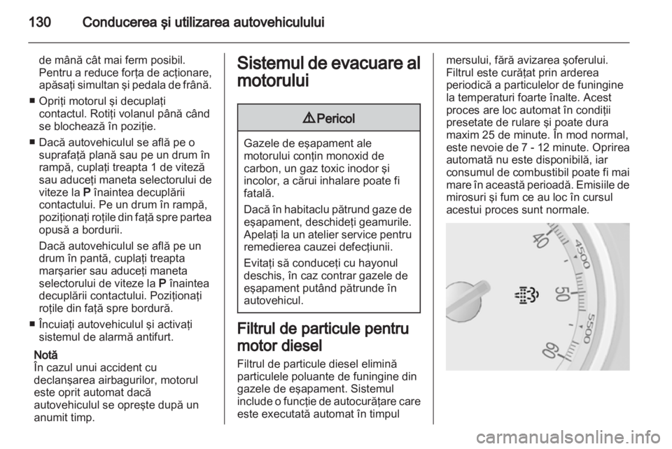 OPEL MOKKA 2013  Manual de utilizare (in Romanian) 