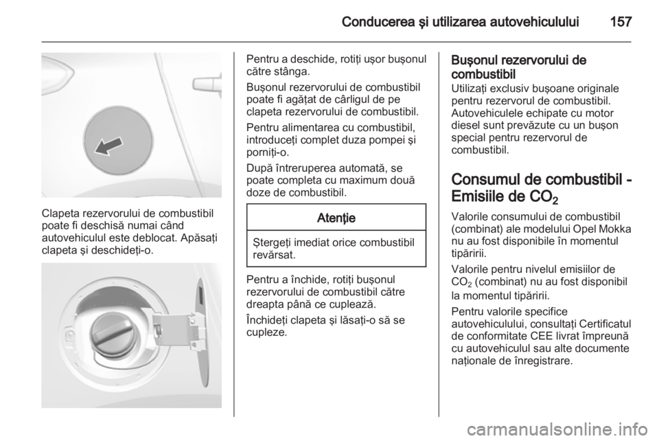 OPEL MOKKA 2013  Manual de utilizare (in Romanian) 