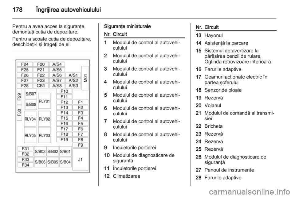 OPEL MOKKA 2013  Manual de utilizare (in Romanian) 