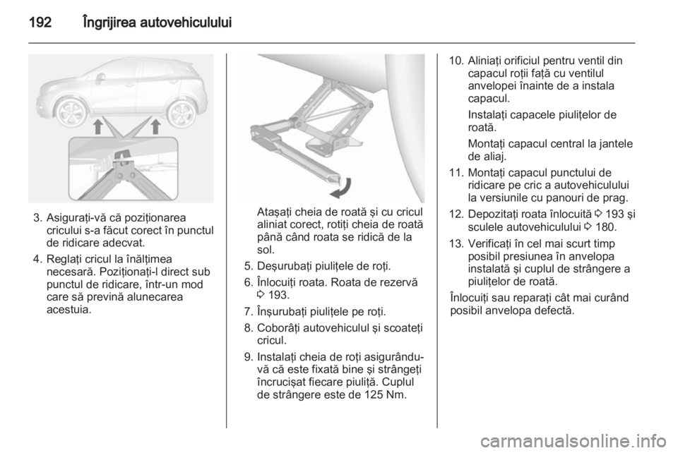 OPEL MOKKA 2013  Manual de utilizare (in Romanian) 