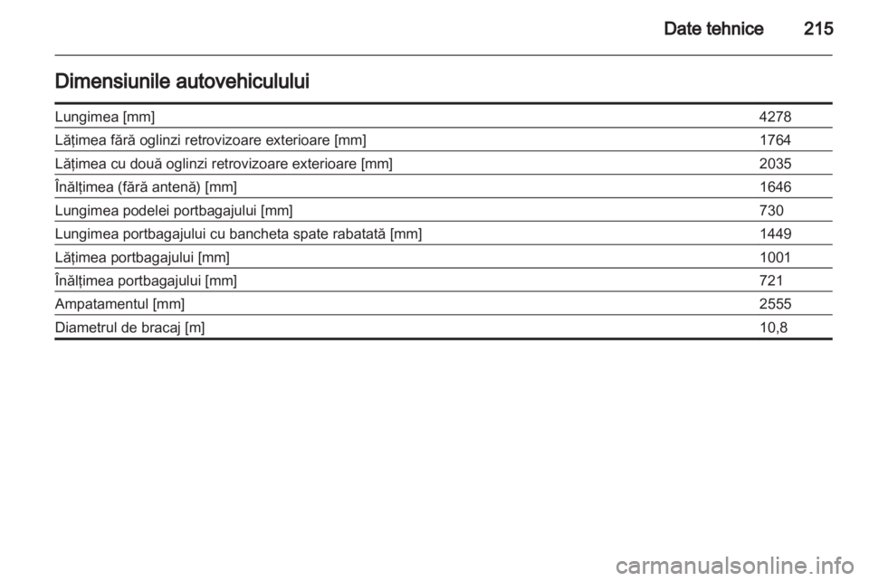 OPEL MOKKA 2013  Manual de utilizare (in Romanian) 
