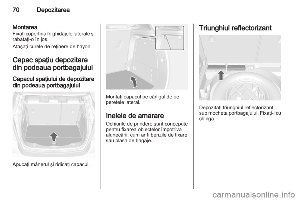OPEL MOKKA 2013  Manual de utilizare (in Romanian) 