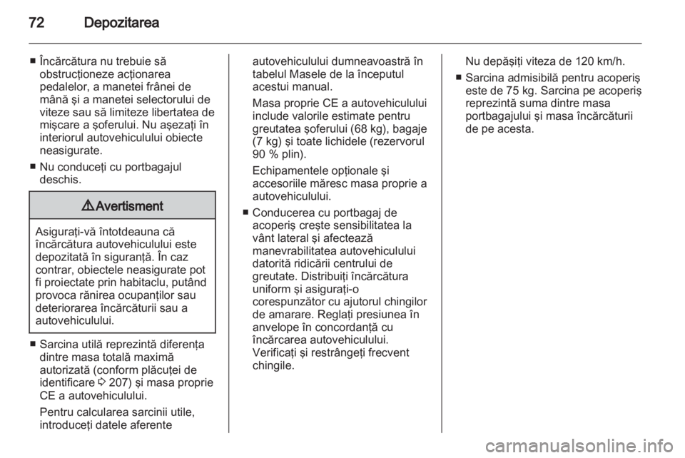 OPEL MOKKA 2013  Manual de utilizare (in Romanian) 