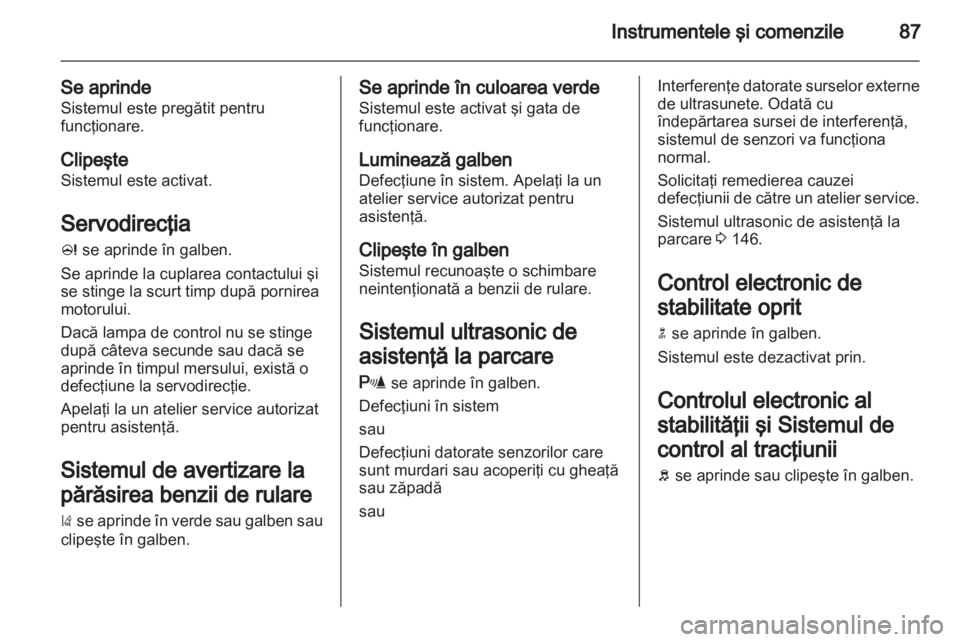 OPEL MOKKA 2013  Manual de utilizare (in Romanian) 