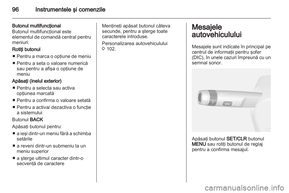 OPEL MOKKA 2013  Manual de utilizare (in Romanian) 