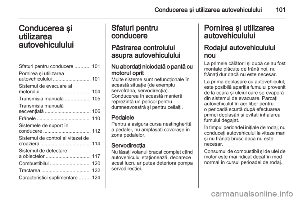 OPEL MOVANO_B 2011.5  Manual de utilizare (in Romanian) 