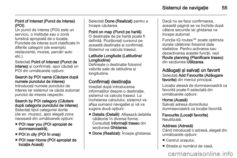 OPEL MOVANO_B 2012  Manual pentru sistemul Infotainment (in Romanian) 
