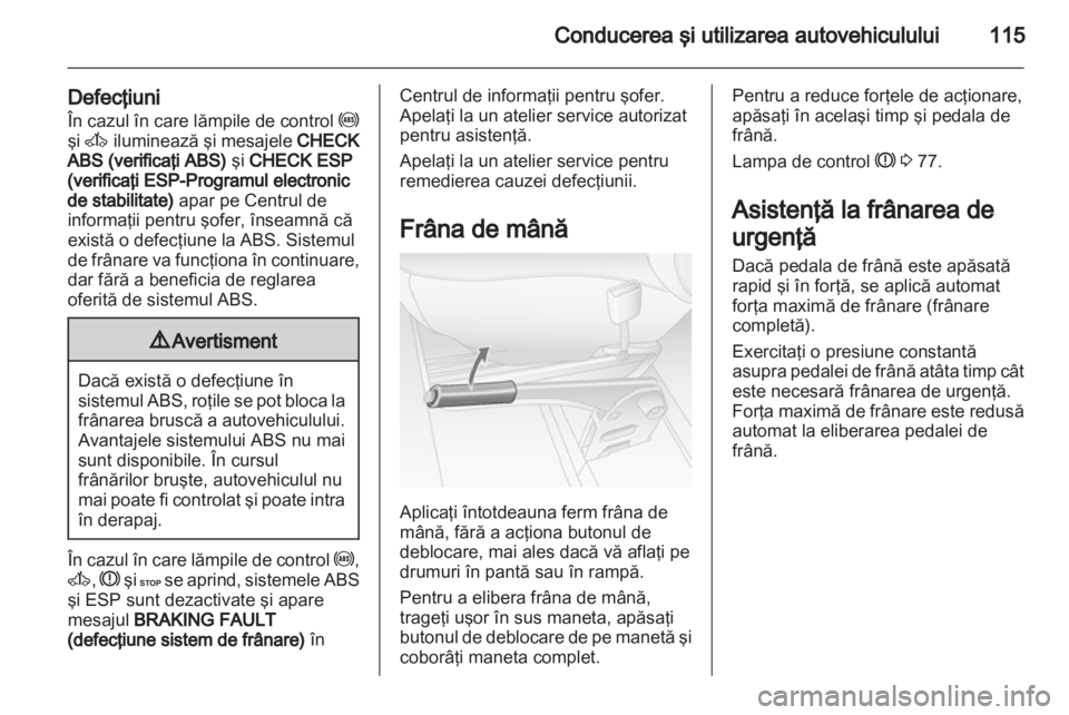 OPEL MOVANO_B 2012  Manual de utilizare (in Romanian) 