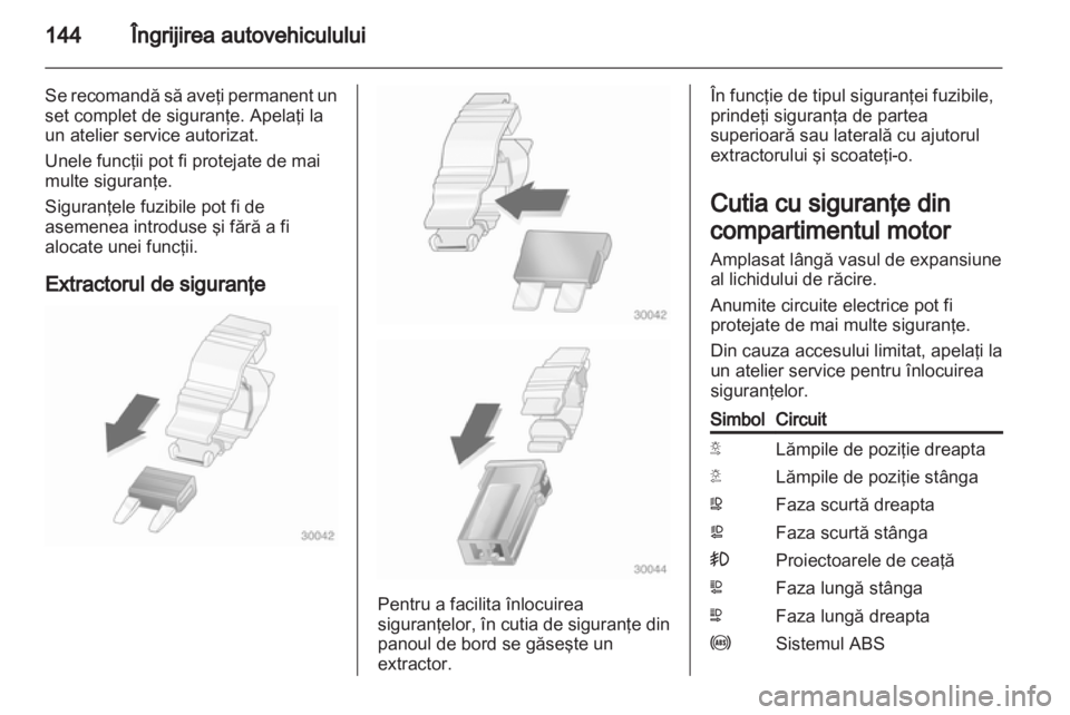 OPEL MOVANO_B 2012  Manual de utilizare (in Romanian) 