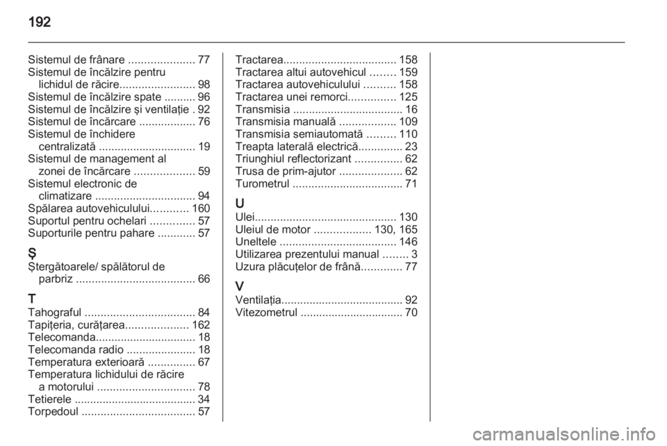 OPEL MOVANO_B 2012  Manual de utilizare (in Romanian) 